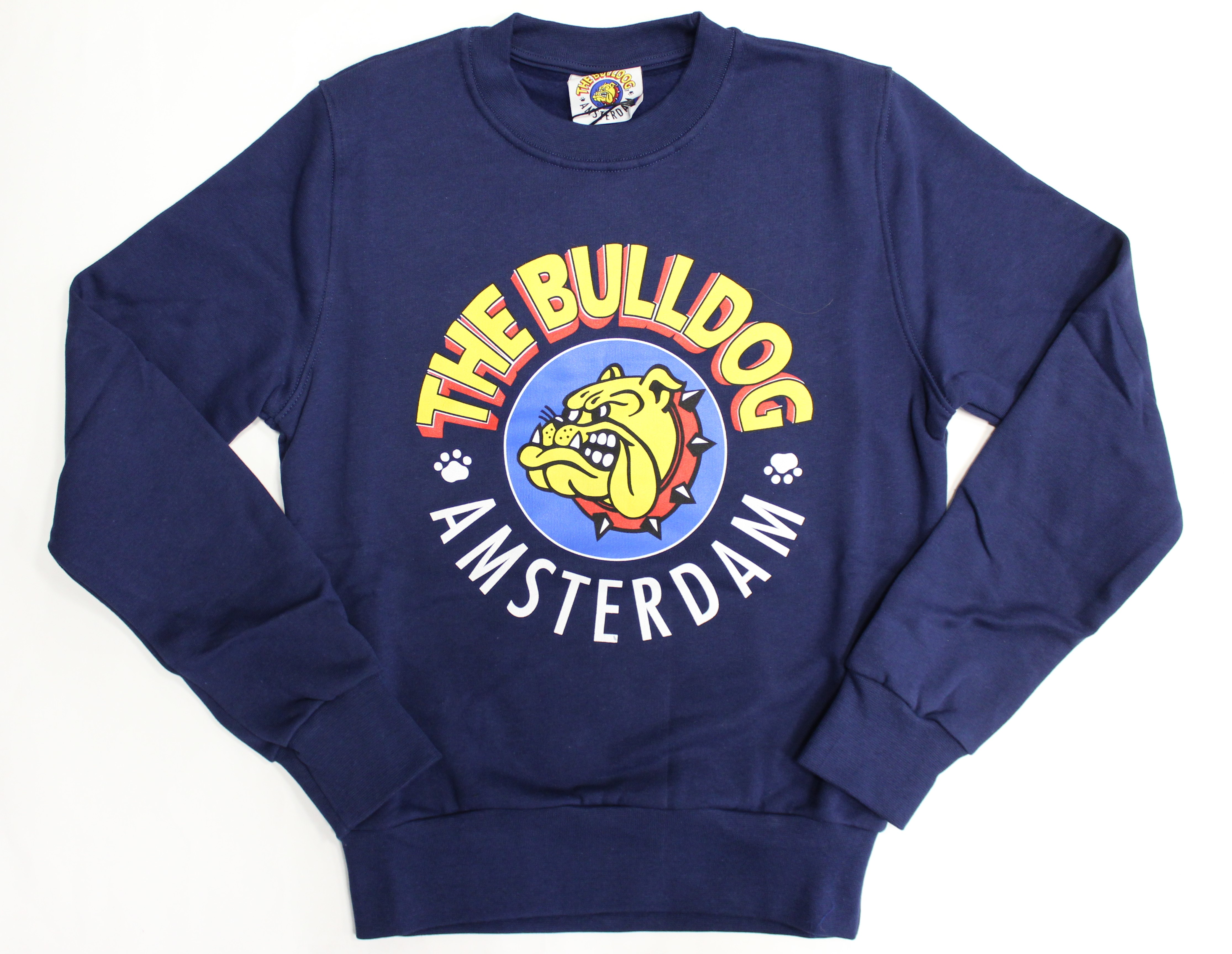 Felpa bluette unisex The Bulldog Amsterdam • Minù — La Boutique