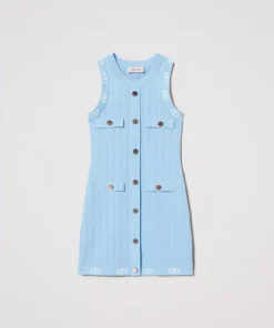 Abito in maglia smanicato TWINSET
