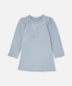 Abito in felpa con strass Liu Jo