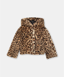 Giacca ecopelliccia animalier Liu Jo