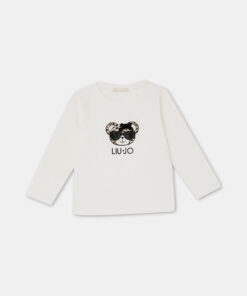 T-Shirt stampa orsetto Liu Jo