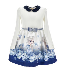 Abito mikado Frozen Monnalisa