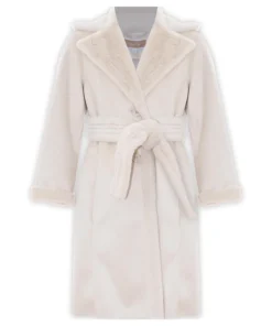 Cappotto Wabel  con bordi in ecopelliccia KOCCA