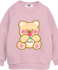 Felpa girocollo Peluche MOUSSE