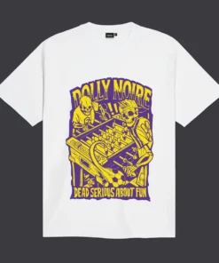 T-Shirt Biliardino White DOLLY NOIRE