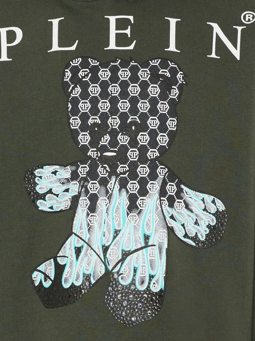 Felpa con cappuccio e stampa PHILIPP PLEIN - immagine 3