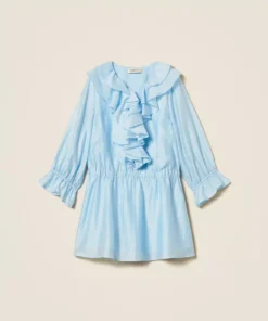 Abito in voile con volant TWINSET