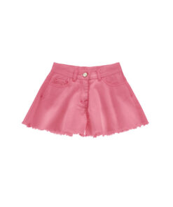 Shorts Oceania con Palme Ricamate Monnalisa