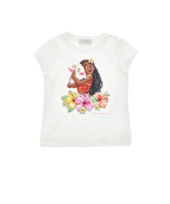 T-Shirt Oceania Vaiana Floreale Monnalisa
