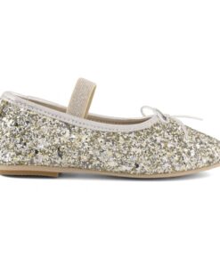 Ballerine in glitter silver COLORS OF CALIFORNIA