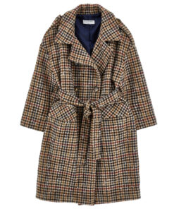 Cappotto con trama tartan PHILOSOPHY di Lorenzo Serafini