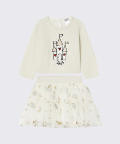 Completo maglia e gonna in tulle Liu Jo
