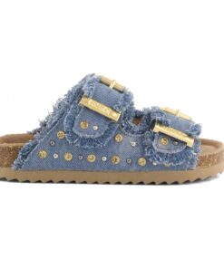 Sandalo-Ciabatta Slofik in Denim COLORS OF CALIFORNIA