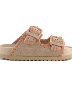 Sandalo-Ciabatta Slofik in Pelle Scamosciata COLORS OF CALIFORNIA