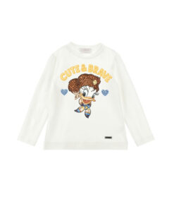T-shirt Cute & Brave - Monnalisa