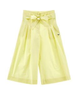 Pantaloni svasati con fiocco Monnalisa
