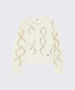 Maglia in lana con Paillettes LiuJO